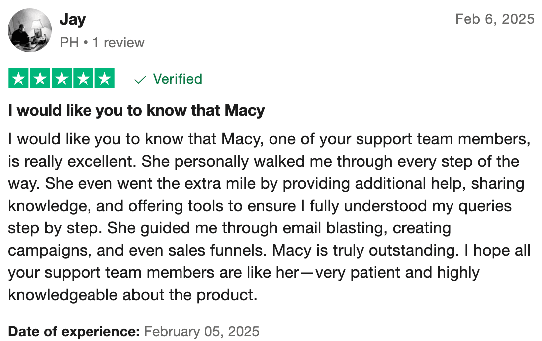 HighLevel user review 5